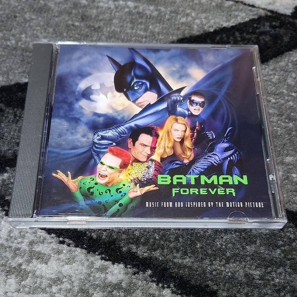 BATMAN FOREVER 1995 MOVIE MUSIC SOUNDTRACK CD ALBUM VARIOUS ARTISTS